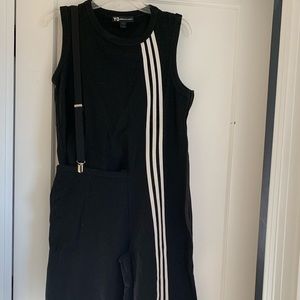 Y-3 Adidas jumpsuit with suspender